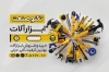 طرح کارت ویزیت ابزار آلات شامل عکس ابزار آلات