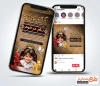 طرح استوری آگهی ترحیم کودک شامل عکس شمع و گل