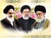 طرح بنر مقام معظم رهبری امام خمینی و ریاست جمهوری