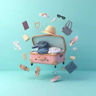 دانلود عکس با کیفیت چمدان مسافرتی عکس حرفه ای آژانس مسافرتی