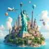 عکس حرفه ای آژانس مسافرتی