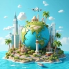 عکس حرفه ای آژانس مسافرتی