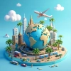 عکس حرفه ای آژانس مسافرتی