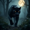 عکس حرفه ای پلنگ سیاه