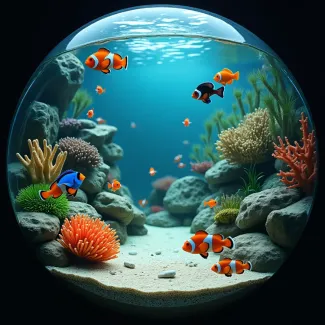 عکس حرفه ای آکواریوم