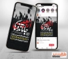 طرح اینستاگرام جاماندگان اربعین حسینی جهت استفاده برای استوری و پست اینستاگرامی