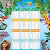 طرح خام تقویم کودکانه جهت چاپ تقویم کودکانه 1403 دیواری