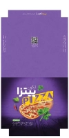 دانلود جعبه بسته بندی پیتزا لایه باز جهت استفاده برای بسته بندی و جعبه پیتزا به صورت رنگی