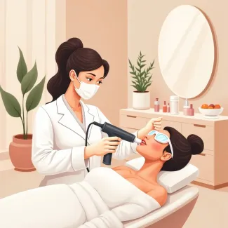 عکس حرفه ای کلینیک زیبایی