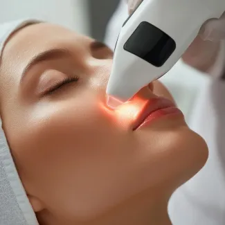 عکس هوش مصنوعی مرکز لیزر موهای زائد عکس حرفه ای کلینیک لیزر
