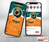 قالب پست و استوری کافی شاپ شامل عکس فنجان قهوه