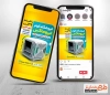 طرح اینستاگرام کولر آبی با عکس کولر آبی