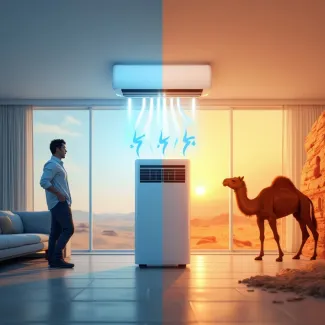 عکس حرفه ای کولر گازی
