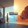 عکس حرفه ای کولر گازی