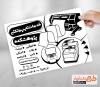 تراکت ریسو تایپ و تکثیر