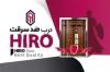 طرح کارت ویزیت درب ضد سرقت شامل عکس درب ضد سرقت