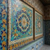 عکس حرفه ای کاشی کاری
