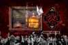 طرح بنر پشت سن شهادت امام رضا شامل تایپوگرافی یا علی بن موسی الرضا