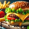 عکس حرفه ای فست فود
