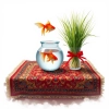 عکس حرفه ای ماهی گلی و سبزه