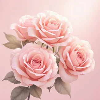 عکس با کیفیت گل رز صورتی عکس حرفه ای گل
