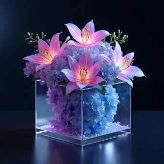عکس حرفه ای گل فروشی