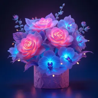 عکس حرفه ای گل فروشی