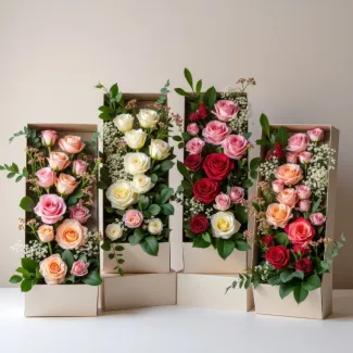 عکس حرفه ای گل فروشی