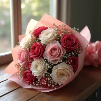 عکس حرفه ای گل فروشی