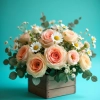 عکس حرفه ای گل فروشی