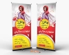 طرح لایه باز استند فروش ویژه شامل عکس حراجی پوشاک زنانه جهت چاپ بنر و استند تخفیف ویژه