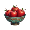 عکس حرفه ای سیب سفره هفت سین