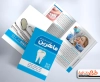 طرح خام کاتالوگ دندان پزشکی شامل عکس دندان جهت چاپ کاتالوگ کلینیک دندانپزشکی