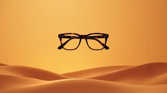 دانلود تصویر با کیفیت عینک در کویر عکس حرفه ای عینک فروشی