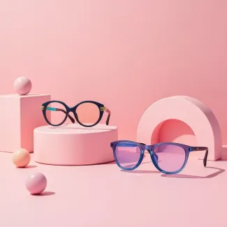 عکس حرفه ای فروشگاه عینک