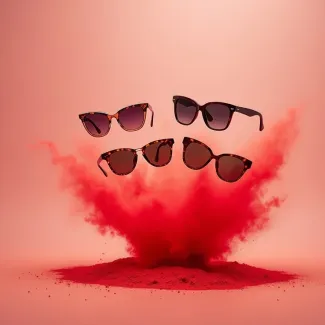 عکس حرفه ای فروشگاه عینک