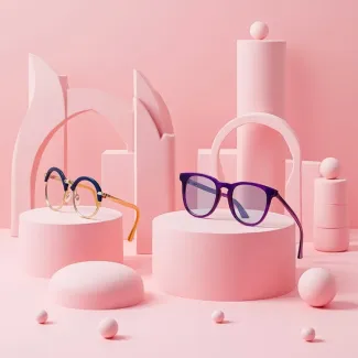 عکس حرفه ای فروشگاه عینک