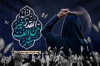 بنر پشت سن شب قدر شامل خوشنویسی لیله القدر خیر من الف شهر