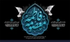 طرح لایه باز کتیبه وفات حضرت معصومه با تایپوگرافی یا فاطمه معصومه