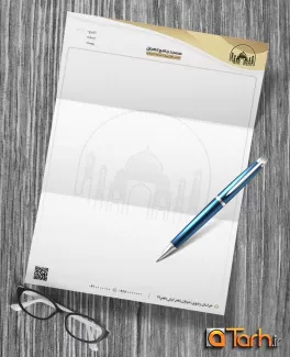 دانلود طرح سربرگ مسجد جهت چاپ سربرگ مساجد و سربرگ هیئت های مذهبی