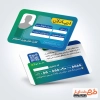 کارت عضویت آماده استخر شامل رنگ بندی آبی