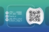 کارت ویزیت کلینیک کاشت مو شامل عکس مرد