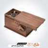 طرح لیزر جعبه با درب هلالی