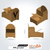 طرح cnc تابلو شماره میز رستوران