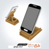 طرح لایه باز برش لیزری استند موبایل