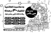 دانلود فایل تراکت سیاه سفید لوازم جشن تولد شامل وکتور بادکنک