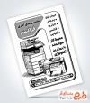 طرح آماده تراکت ریسو ماشین های اداری شامل عکس دستگاه پرینتر