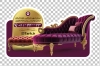 طرح کارت ویزیت گالری مبل شامل عکس مبل