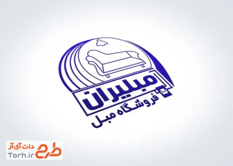 طرح آماده مهر ژلاتینی مبل فروشی شامل وکتور مبل