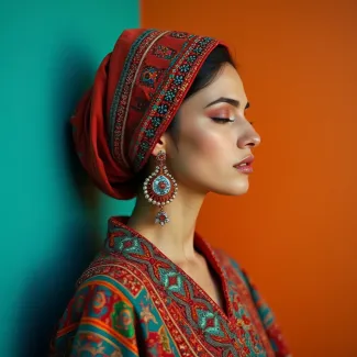 تصویر با کیفیت زن اصیل ایرانی عکس حرفه ای زن